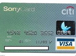 Sony visa credit card login
